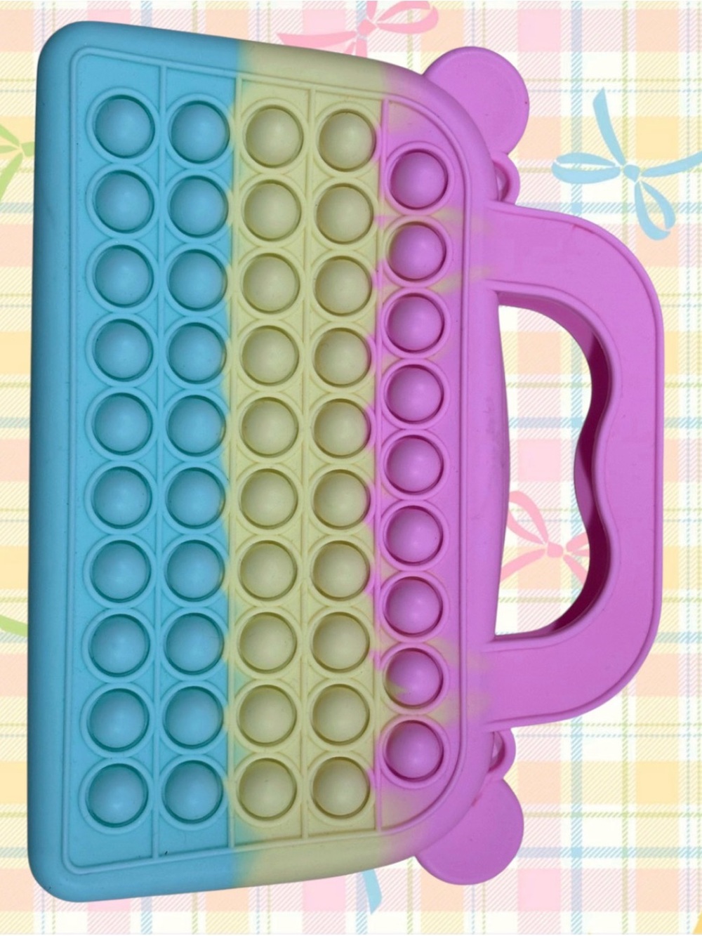 Pastel Fidget Pop-it pouch